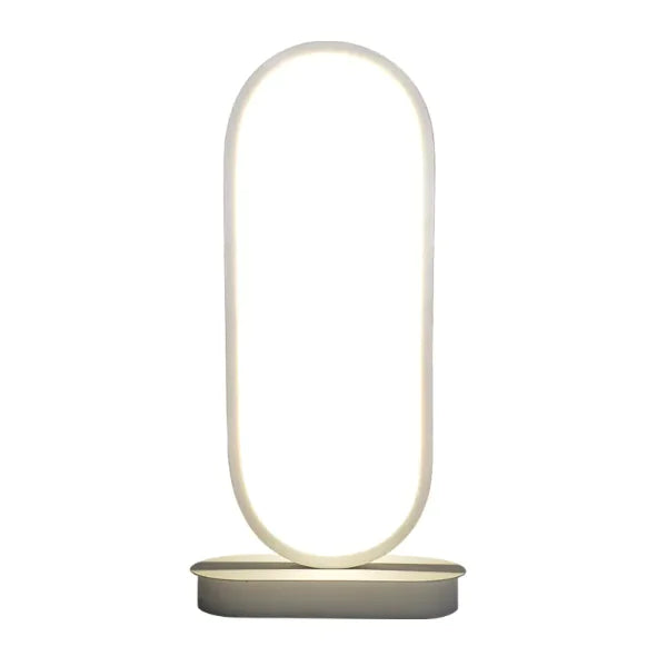 Oval Two-Tone LED Table Lamp