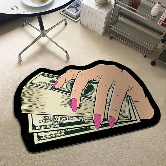 Money Stack Rug