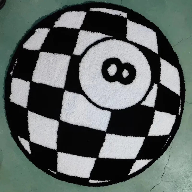 No 8 Ball Flocking Carpet