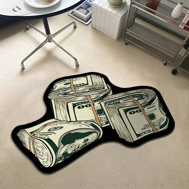 Money Stack Rug