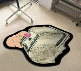 Money Stack Rug