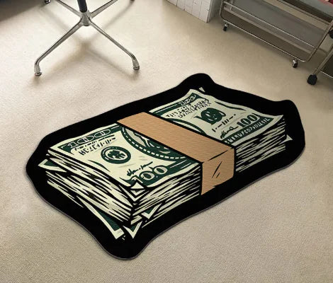 Money Stack Rug