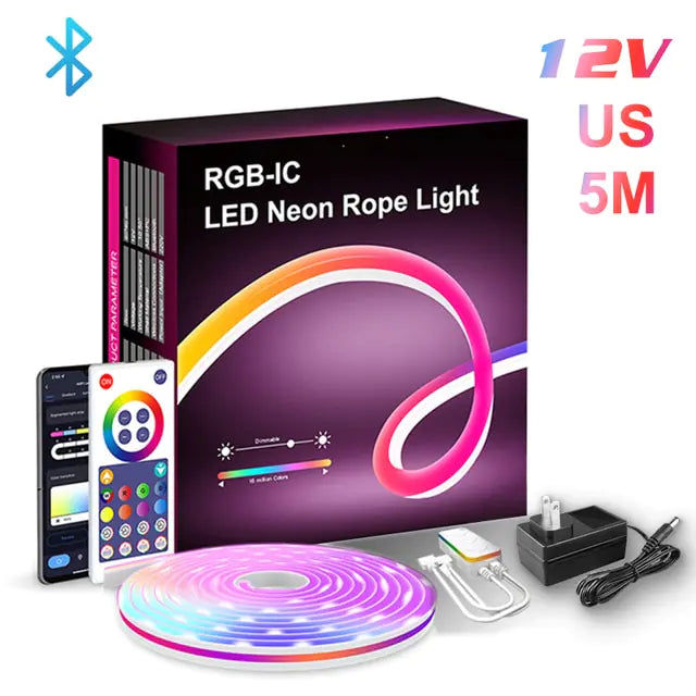 RGB LED Neon Light Rope with WiFi